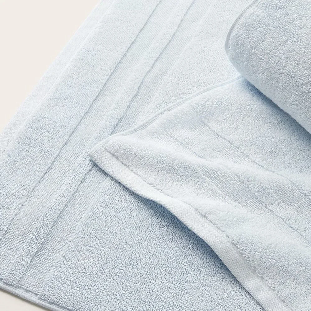 Peyton Sky blue Bath Towel Set NWT